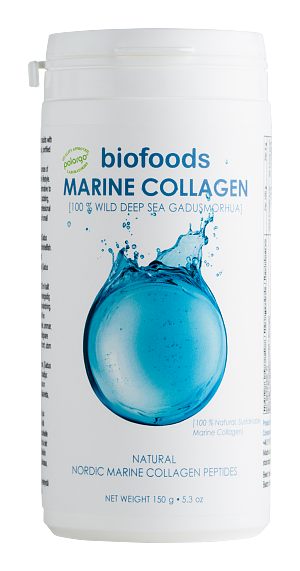 biofoods, kollagen, nyckelprotein, fiskkollagenpeptid, kollagenproduktion, bindväv, träning, kropp